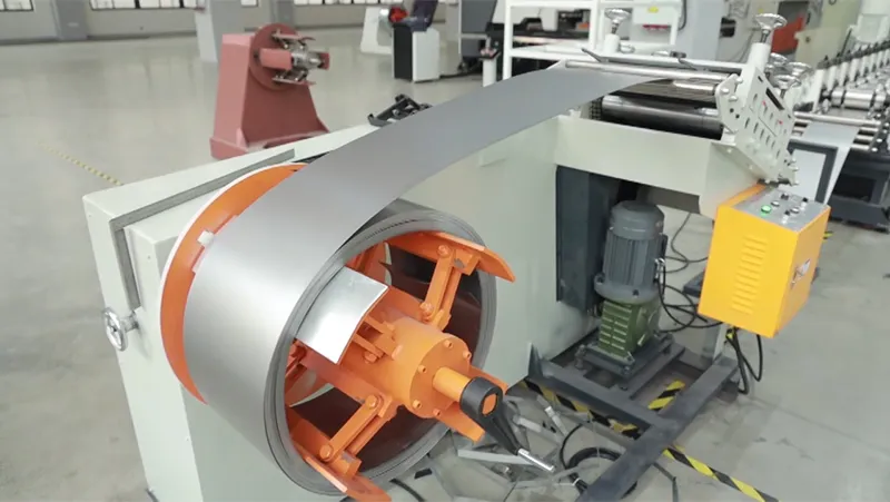 Automatic Steel Door Frame Production Line (Post-Punched)