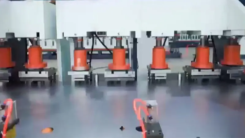 Multi-Head Hydraulic Punching Machine