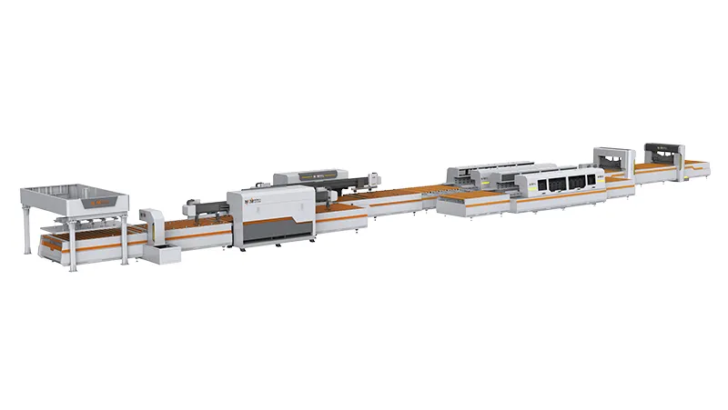 NCM-680 Automatic Steel Door Panel Production Line