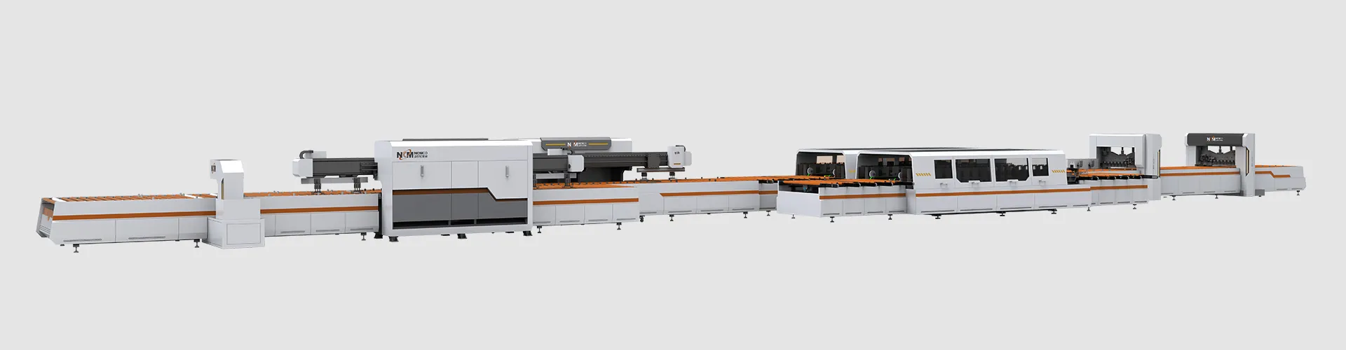 NCM-660 Automatic Steel Door Panel Production Line